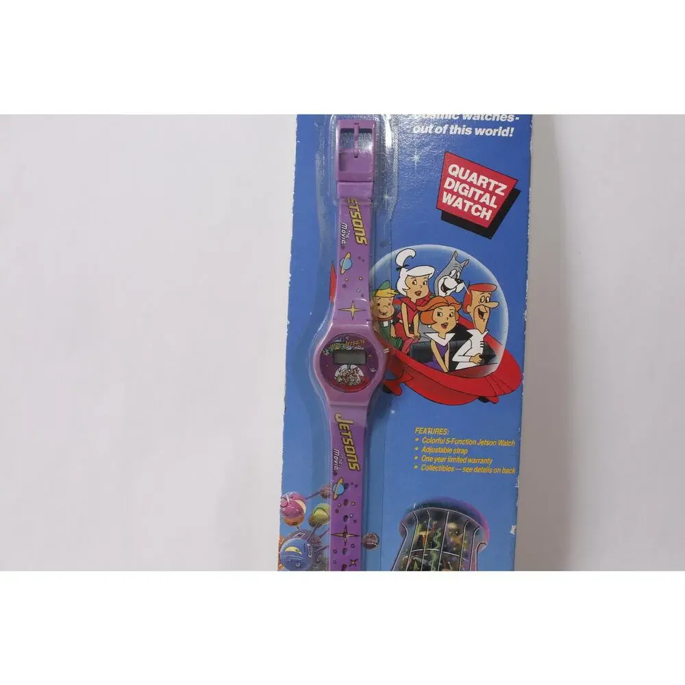 1990 Jetsons The Movie Digital Watch by Innovative Time ~ 260806-WH 528